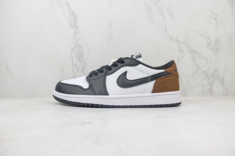 Air Jordan 1 Low "White/Brown/Cool Grey" фото № 2