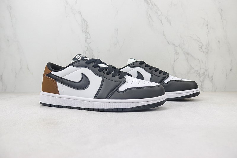 Air Jordan 1 Low "White/Brown/Cool Grey" фото № 6