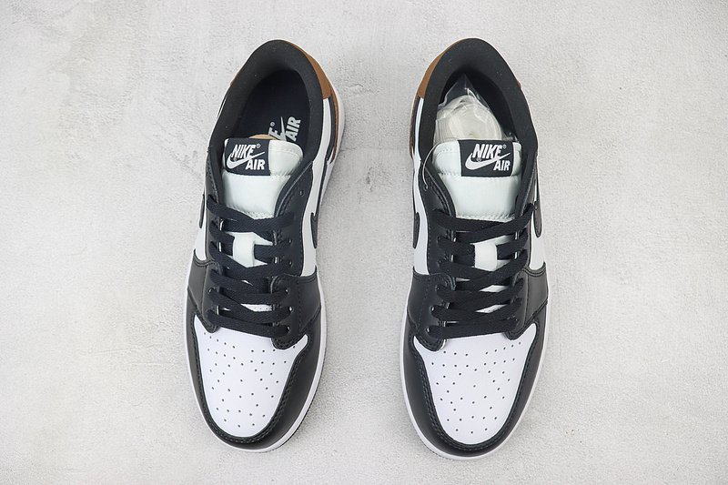 Air Jordan 1 Low "White/Brown/Cool Grey" фото № 7