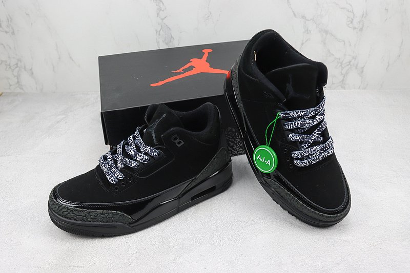 Air Jordan 3 Retro "Black Cat" фото № 7