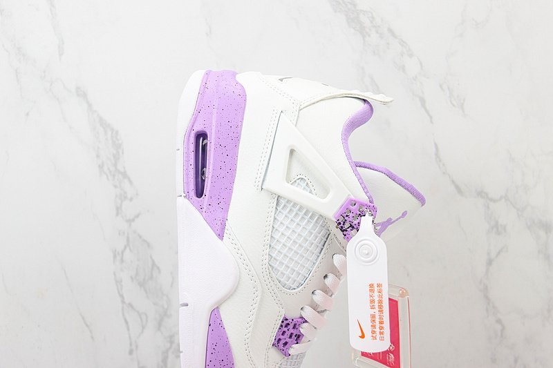 Air Jordan 4 "White/Lavender" фото № 3