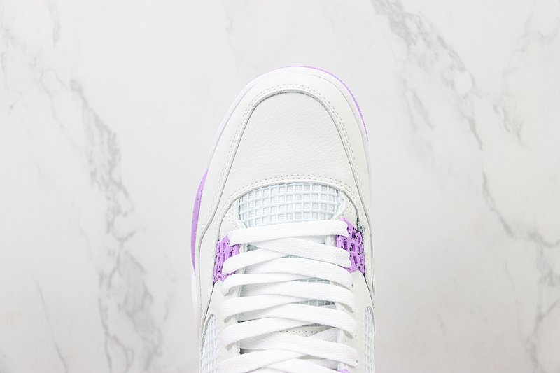 Air Jordan 4 "White/Lavender" фото № 4