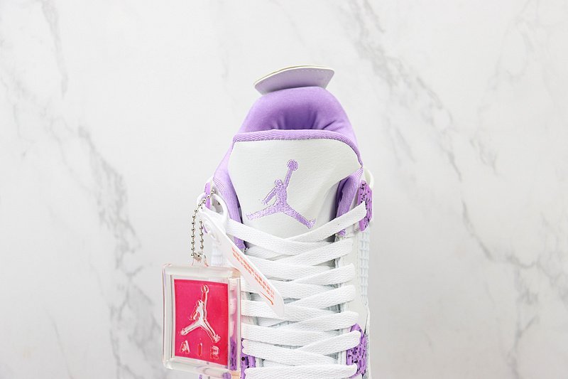 Air Jordan 4 "White/Lavender" фото № 5