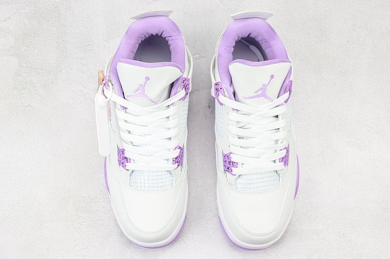 Air Jordan 4 "White/Lavender" фото № 7