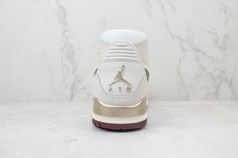 Air Jordan Legacy 312 High "White/Haze Grey/Pine Green" фото № 9