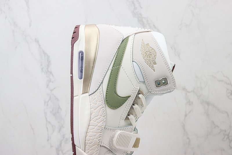 Air Jordan Legacy 312 High "White/Haze Grey/Pine Green" фото № 3
