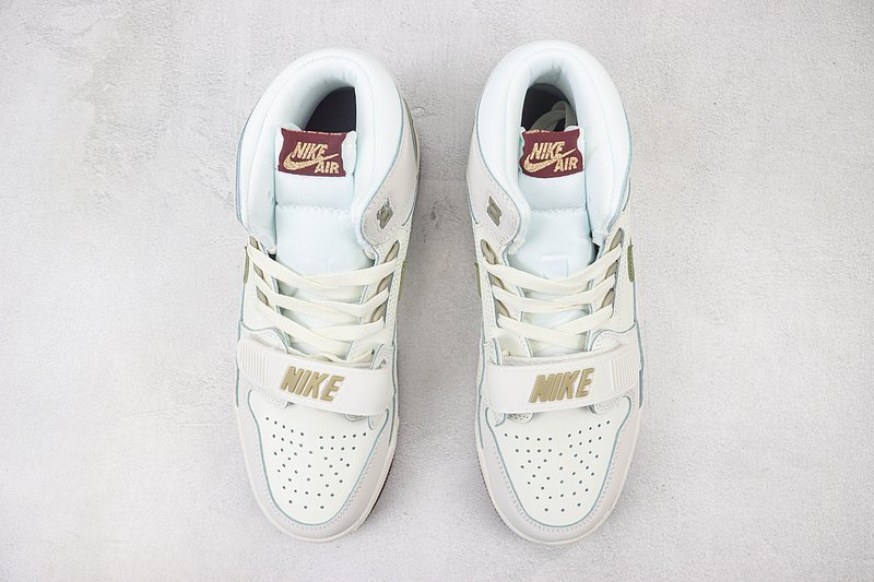 Air Jordan Legacy 312 High "White/Haze Grey/Pine Green" фото № 7