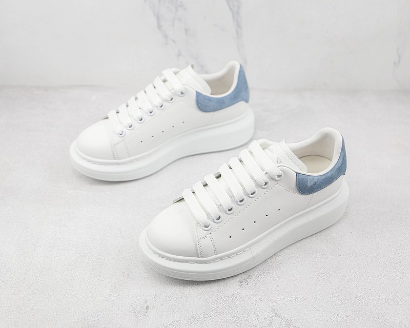 Alexander McQueen Oversized "White/Light Blue" фото № 5