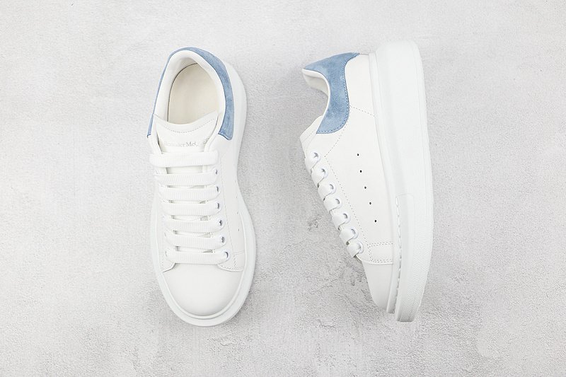 Alexander McQueen Oversized "White/Light Blue" фото № 7
