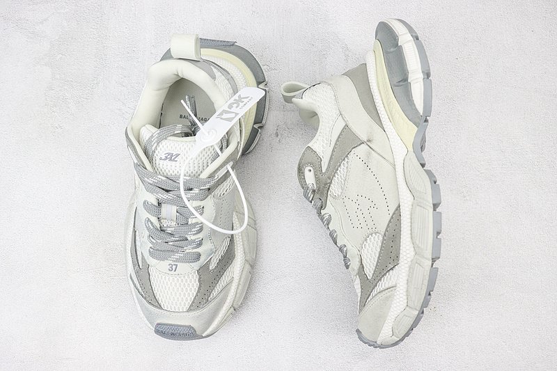 Balenciaga 3XL "Cream White/Wolf Grey Suede" фото № 6
