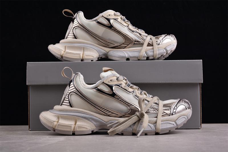 Balenciaga 3XL Sneaker "Worn-Out/Yellow Silver" фото № 4