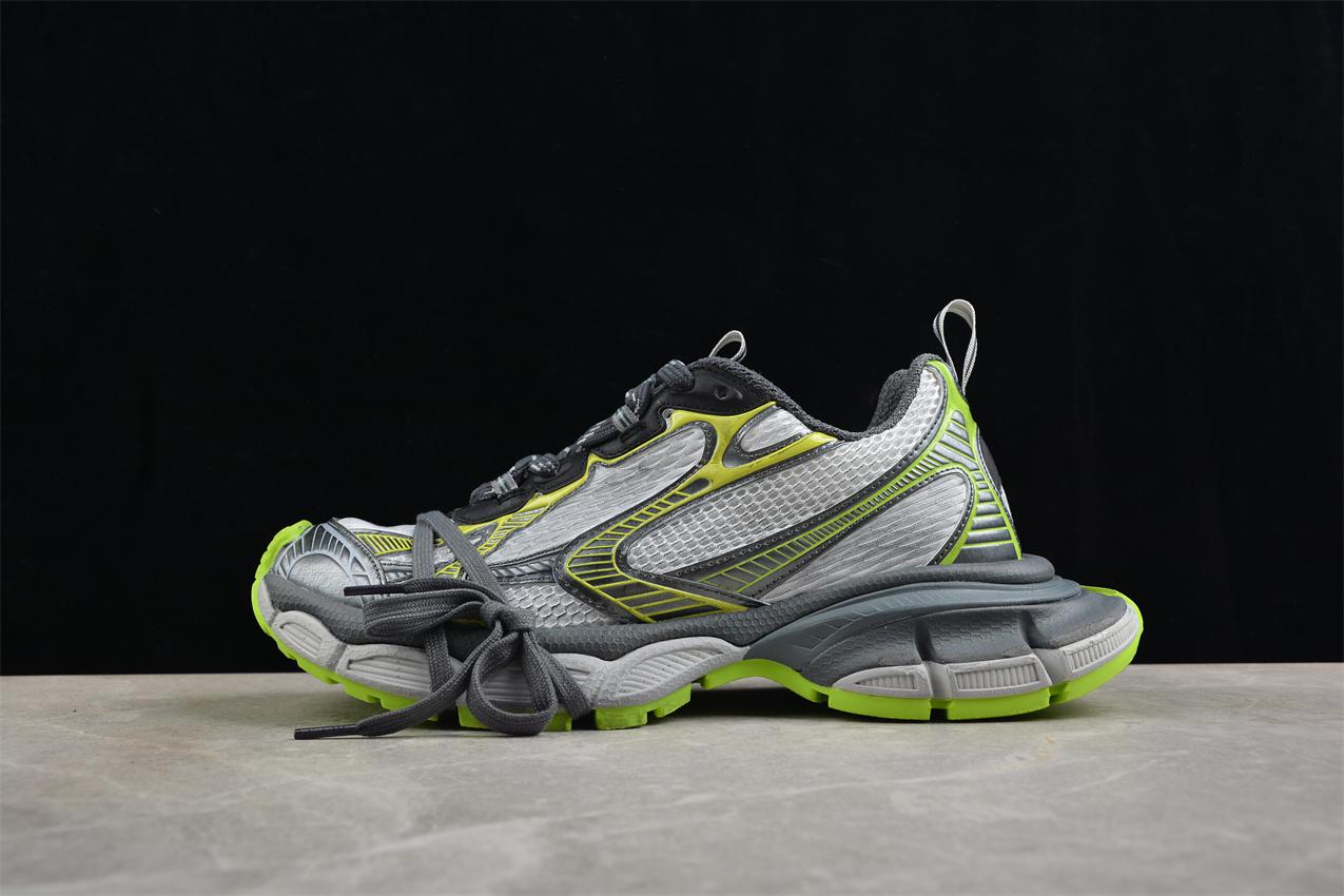 Balenciaga Phantom Sneaker "Grey/Green" фото № 2