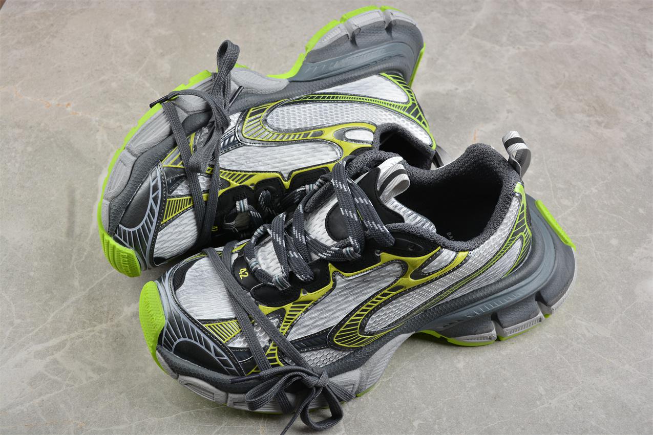 Balenciaga Phantom Sneaker "Grey/Green" фото № 6