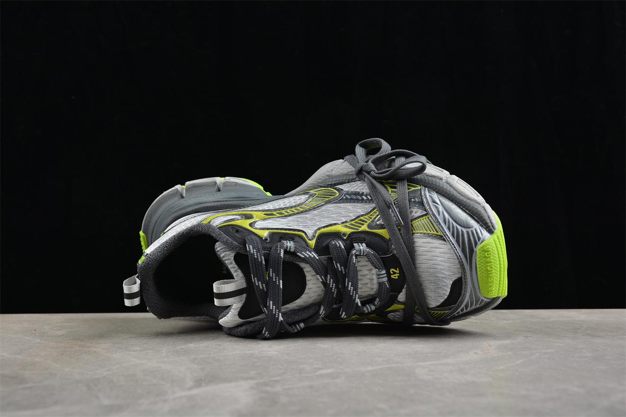 Balenciaga Phantom Sneaker "Grey/Green" фото № 3