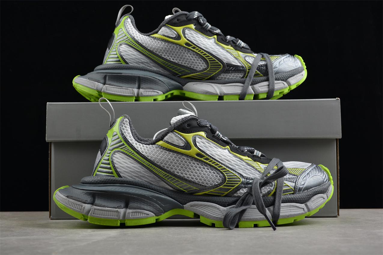 Balenciaga Phantom Sneaker "Grey/Green" фото № 9