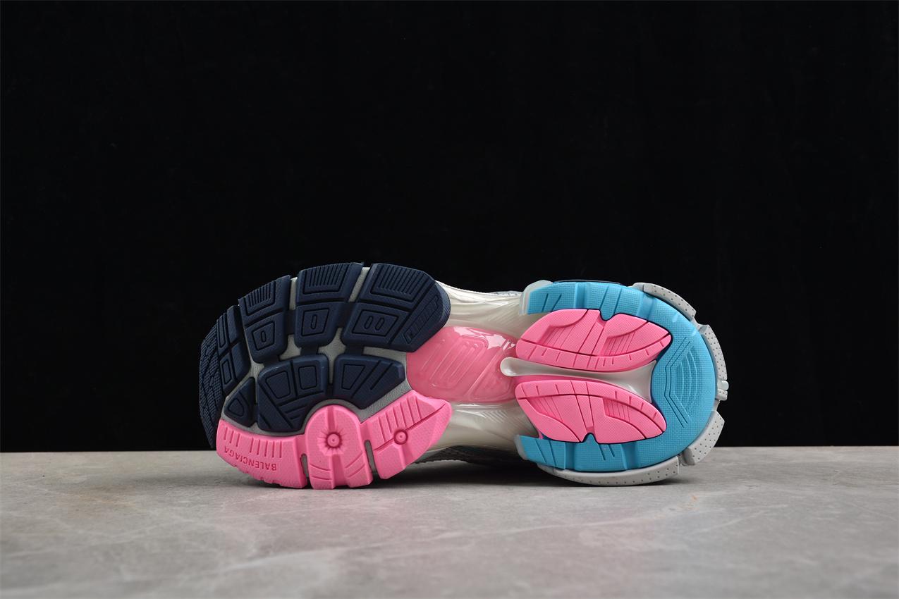 Balenciaga Runner "White/Blue/Pink/Silver" фото № 3