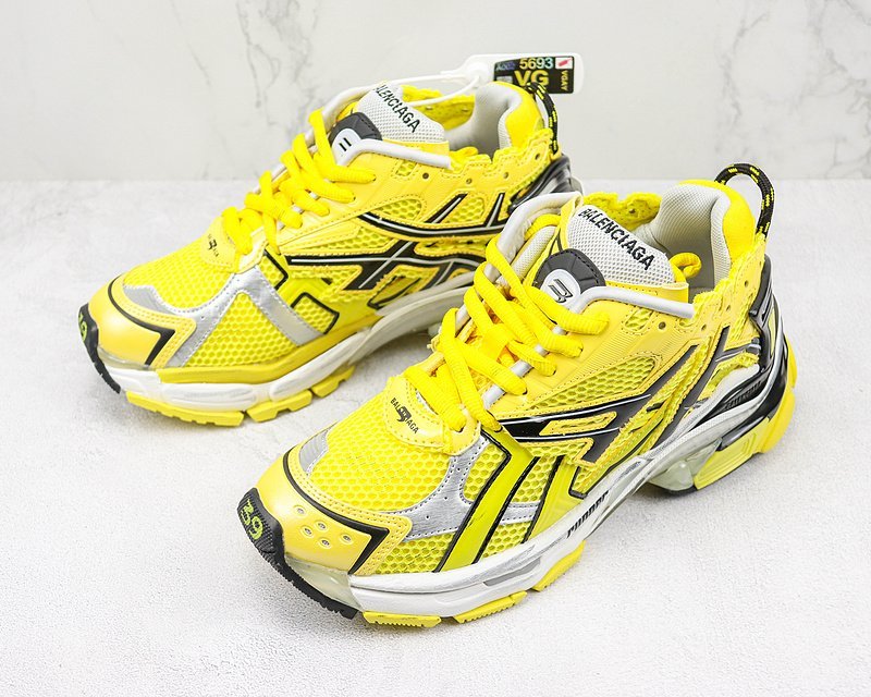 Balenciaga Runner "Black/Yellow" фото № 5