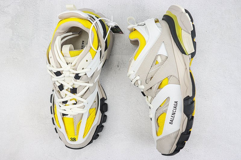 Balenciaga Track "Yellow/White/Beige" фото № 6