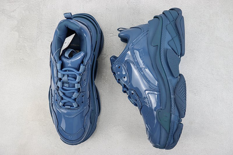 Balenciaga Triple S "Dark Blue" фото № 7