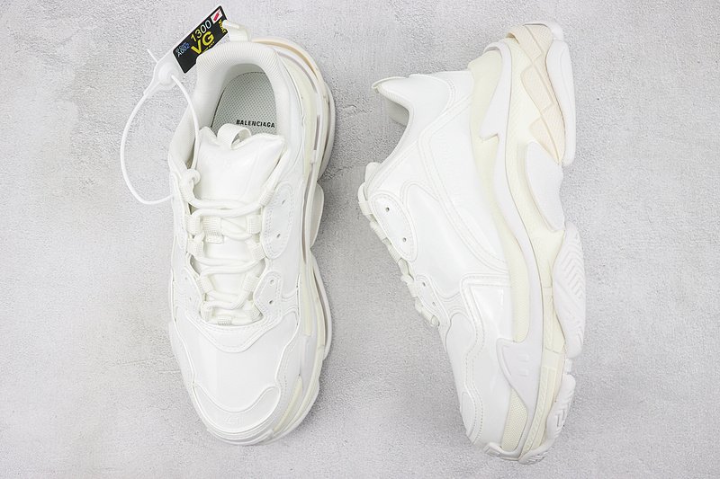 Balenciaga Triple S "Glossy White" фото № 6