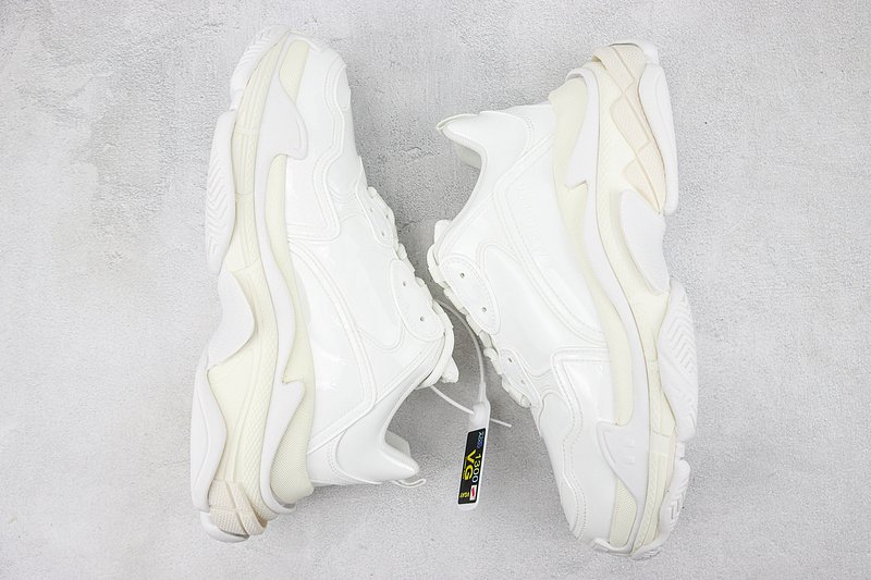Balenciaga Triple S "Glossy White" фото № 7