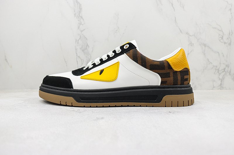 Fendi Roma 2023 "Black/Brown/White/Yellow" фото № 2