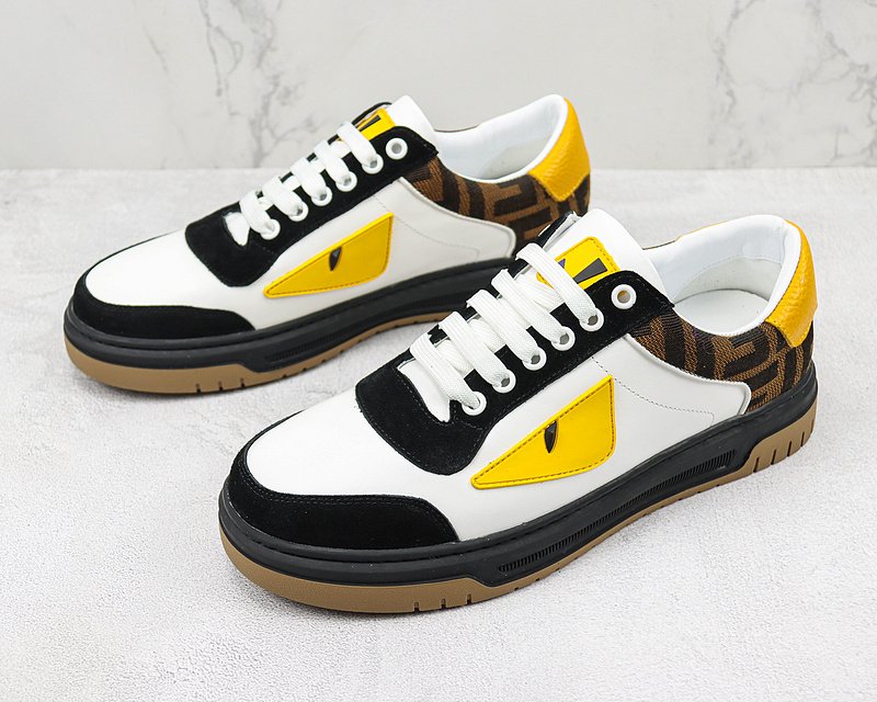 Fendi Roma 2023 "Black/Brown/White/Yellow" фото № 5