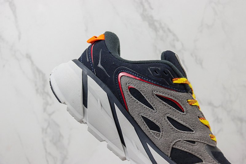 Hoka One One Clifton L "Grey/Navy Blue" фото № 3