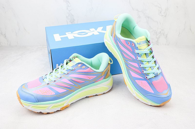 Hoka One One Mafate Speed 2 Low "Pink/Ice Flow" фото № 7