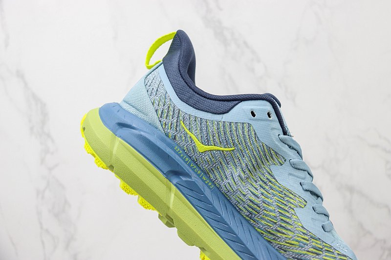 Hoka One One Mafate Speed 4 Low "Sky Blue/Volt Yellow" фото № 3