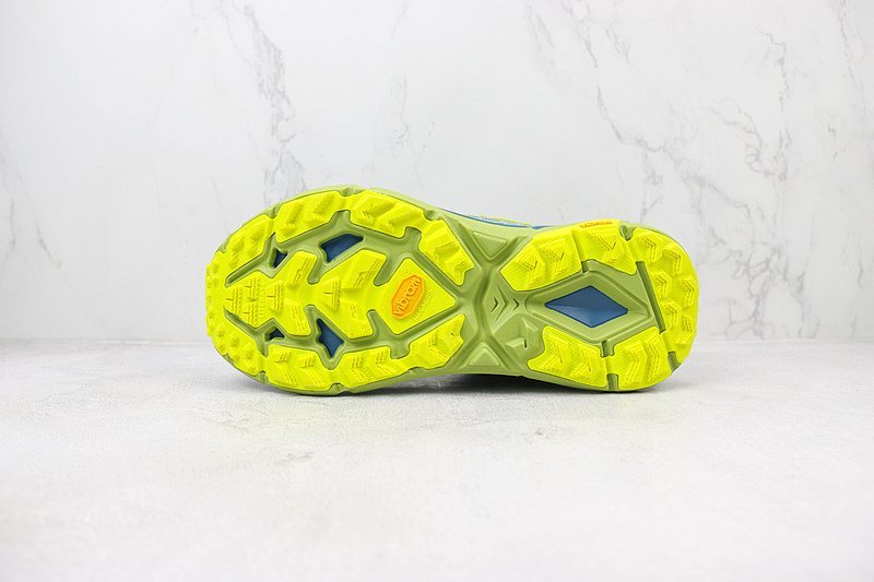 Hoka One One Mafate Speed 4 Low "Sky Blue/Volt Yellow" фото № 8