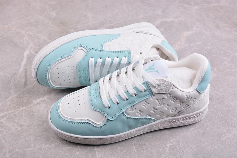 Louis Vuitton Stadium Sneaker “White/Blue" фото № 5