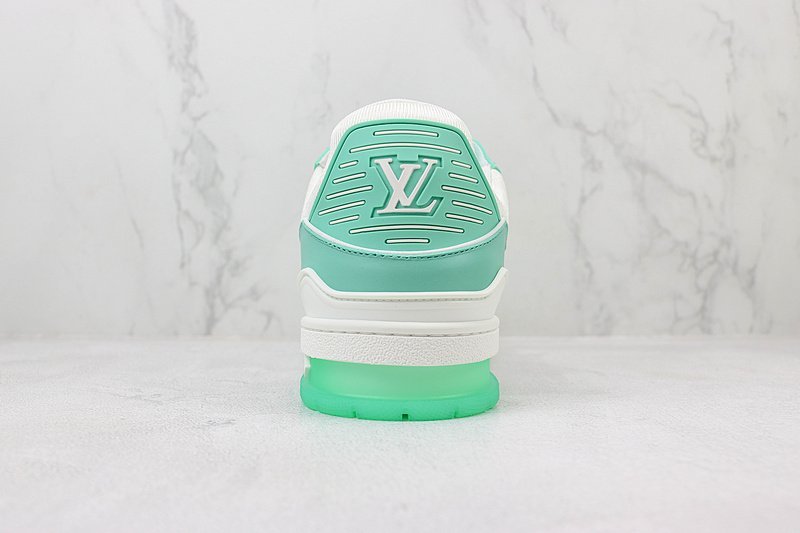 Louis Vuitton LV Trainer 2021 Low "Teal" фото № 9