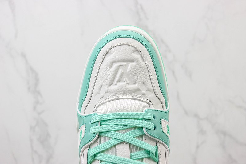 Louis Vuitton LV Trainer 2021 Low "Teal" фото № 3