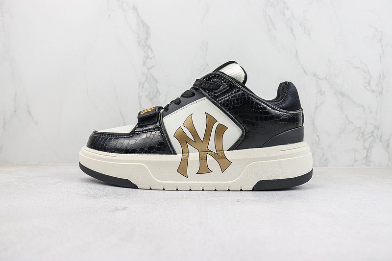 New York Yankees x MLB Chunky Liner Mid "White/Black/Gold" фото № 2
