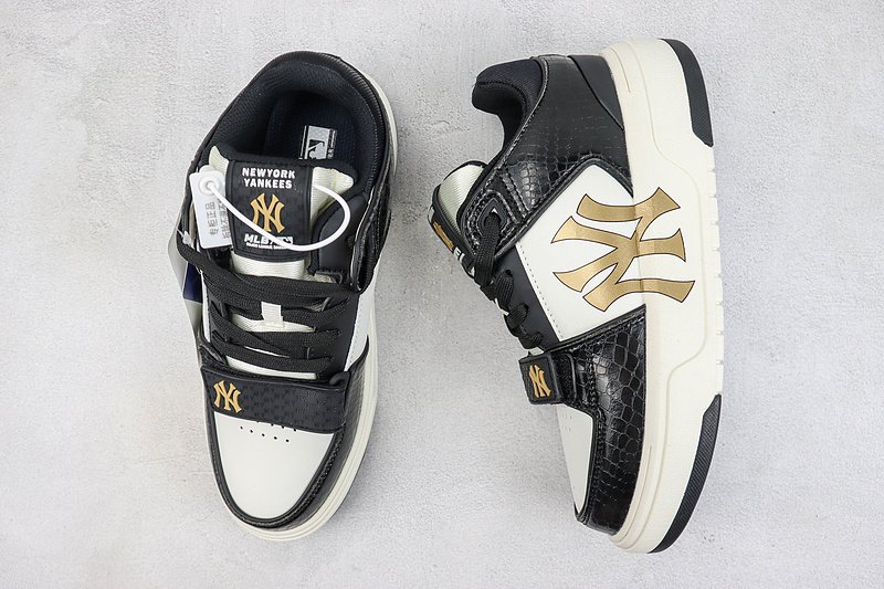 New York Yankees x MLB Chunky Liner Mid "White/Black/Gold" фото № 6