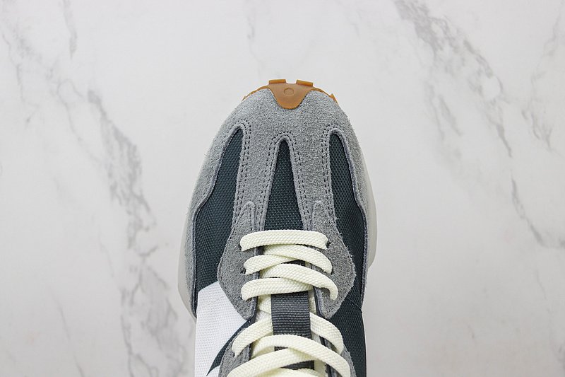 New Balance 327 "Grey/Midnight Blue/Light Beige" фото № 4