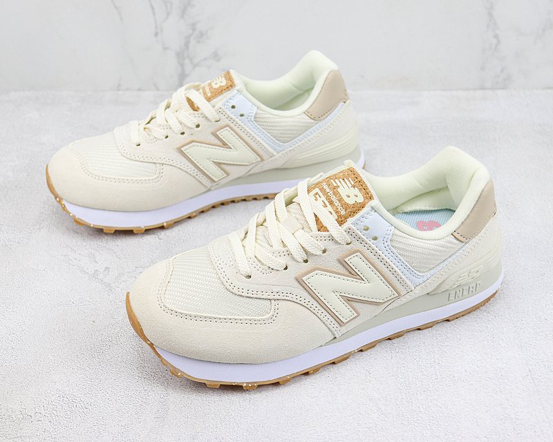 New Balance 574 "Cream White/Ivory" фото № 5