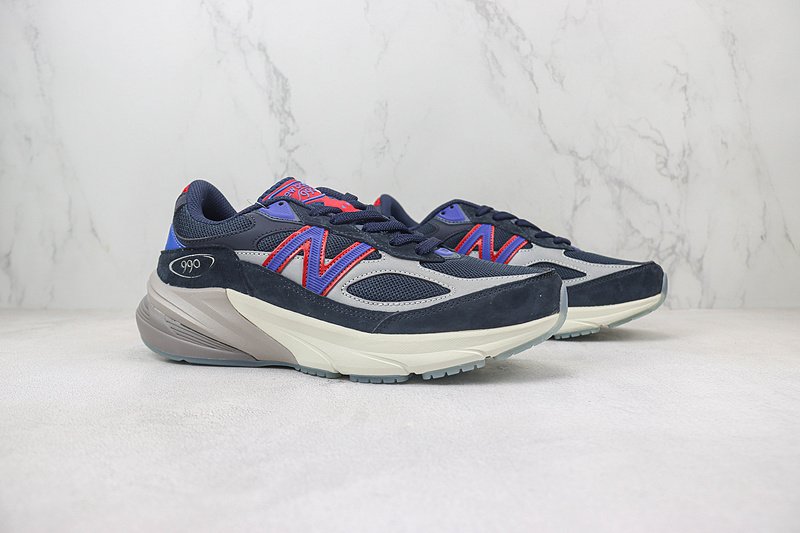 Kith x New Balance 990v6 "Madison Square Garden/Navy" фото № 6
