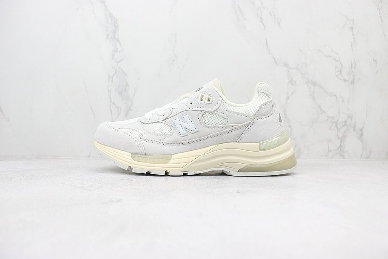 New Balance 992 "White/Silver/Cream" фото № 2