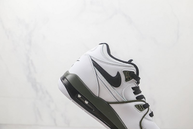 Nike Air Flight 89 "White/Black/Olive" фото № 3