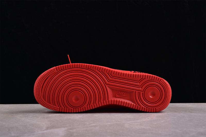 Off-White x Nike Air Force 1 "Red Lightning" фото № 6