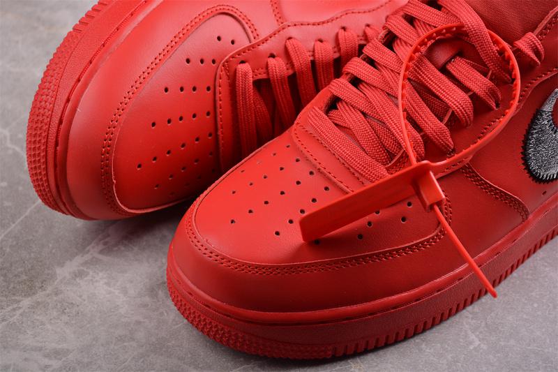 Off-White x Nike Air Force 1 "Red Lightning" фото № 3
