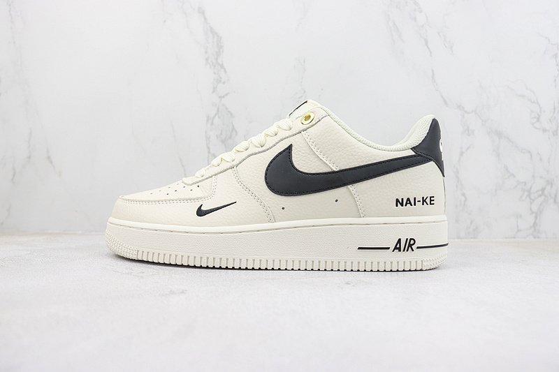 Nike Air Force 1 Low "NAI-KE Beige/Black“ фото № 2
