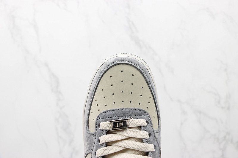 Nike Air Force 1 Mid "Cream White/Suede Grey" фото № 4