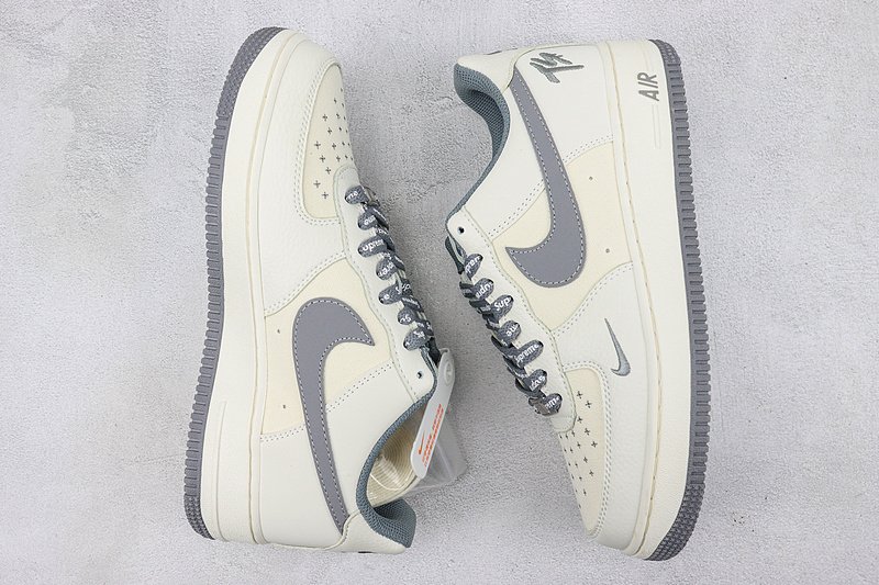 Terror Squad x Nike Air Force 1 Low "Wheat White/Grey" фото № 7