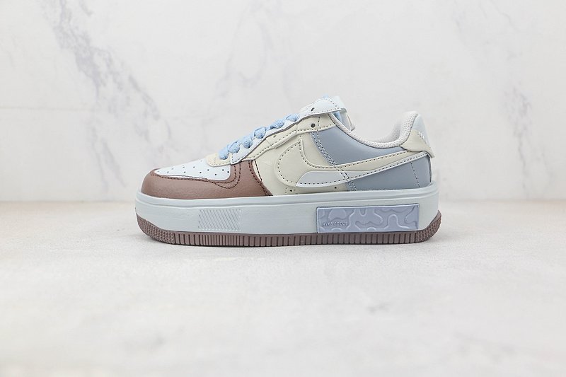 Nike Air Force 1 Low "Fontanka/Brown/Blue/Mocha" фото № 2