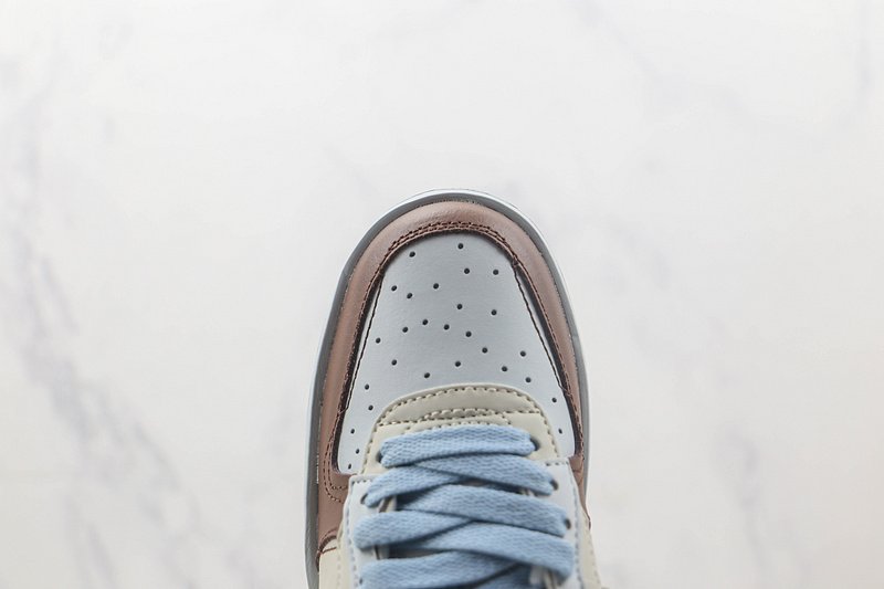 Nike Air Force 1 Low "Fontanka/Brown/Blue/Mocha" фото № 4