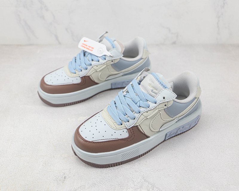Nike Air Force 1 Low "Fontanka/Brown/Blue/Mocha" фото № 5