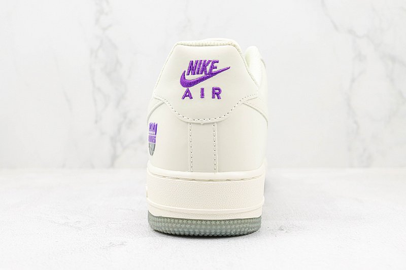 Sacramento Kings x Nike Air Force 1 Low "White/Purple/Grey" фото № 9